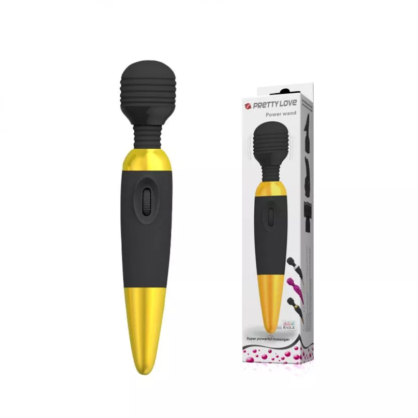 Вибростимулятор PRETTY LOVE POWER WAND GOLD