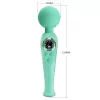 Вібромасажер PRETTY LOVE - Skyler Green, 10 vibration functions 9 speed levels