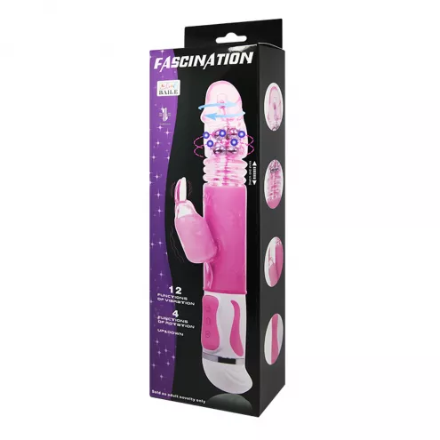 Вибратор BAILE - FASCINATION, 12 vibration functions 4 rotation functions