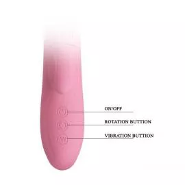 Вібратор PRETTY LOVE CHRIS USB 4 rot; 7 vibration - 2