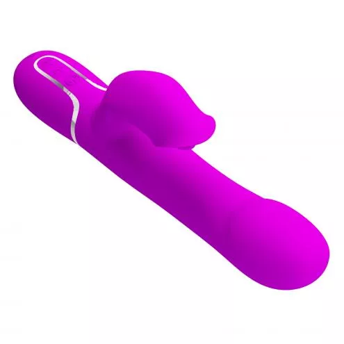 Вибратор PRETTY LOVE Twinkled Tenderness Purple, 7 vibration functions 4 rolling functions Memory fun