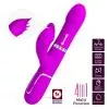 Вибратор PRETTY LOVE Twinkled Tenderness Purple, 7 vibration functions 4 rolling functions Memory fun