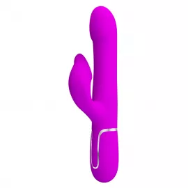Вібратор PRETTY LOVE Twinkled Tenderness Purple, 7 vibration functions 4 rolling functions Memory fun - 7