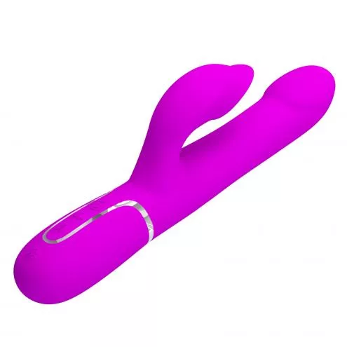 Вибратор PRETTY LOVE Twinkled Tenderness Purple, 7 vibration functions 4 rolling functions Memory fun
