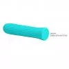 Вибратор PRETTY LOVE Blanche blue, 12 vibration functions Memory function