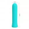 Вибратор PRETTY LOVE Blanche blue, 12 vibration functions Memory function