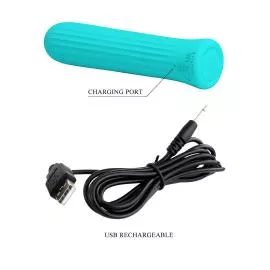 Вибратор PRETTY LOVE Blanche blue, 12 vibration functions Memory function - 4