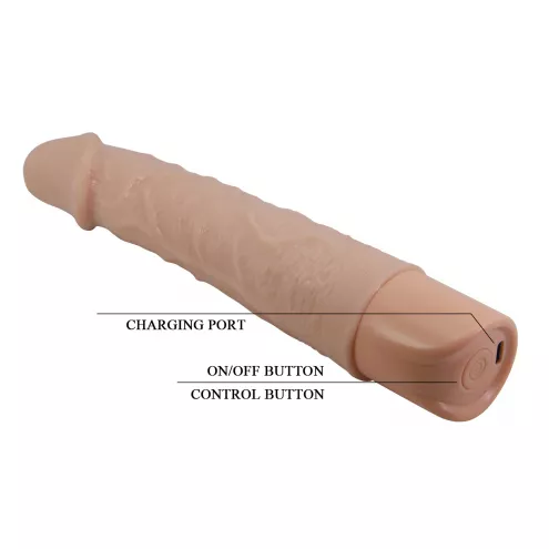 Вибратор Pretty Love Leander Realistic Vibrating Dildo