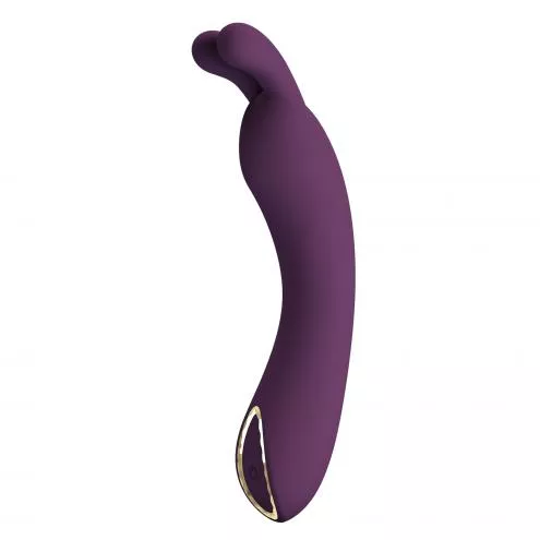 Вибратор PRETTY LOVE DJ RABBIT, 10 vibration functions, Silicone, Magnetic USB charging