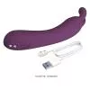 Вибратор PRETTY LOVE DJ RABBIT, 10 vibration functions, Silicone, Magnetic USB charging