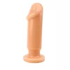 Анальный фаллоимитатор Large Slim Dildo, телесный
