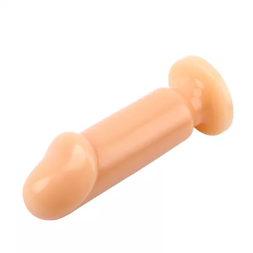 Анальный фаллоимитатор Large Slim Dildo, телесный