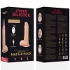 Фаллоимитатор с вибрацией и фрикциями, Master Huck 17 х 4 см CYBER SILICOCK (Испания)
