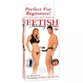 Полый фаллопротез Vibrating Hollow Strap On создан для удовольствия - 7