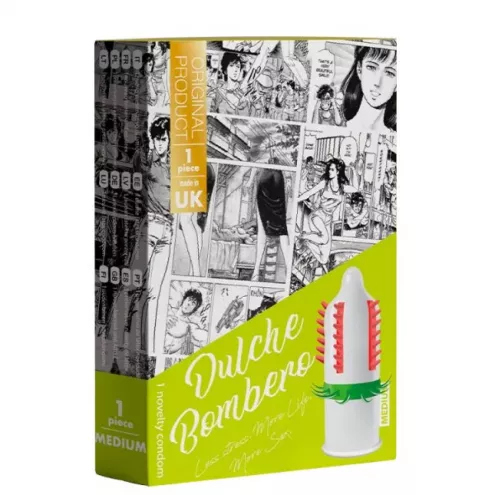 Презервативы EGZO Dulce Bombero с игривыми усиками, 1 шт