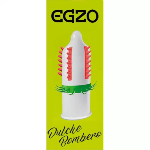 Презервативы EGZO Dulce Bombero с игривыми усиками, 1 шт