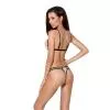 Комплект білизни Passion ORIHIME SET XXL/XXXL, white, стрепи, ліф та трусики