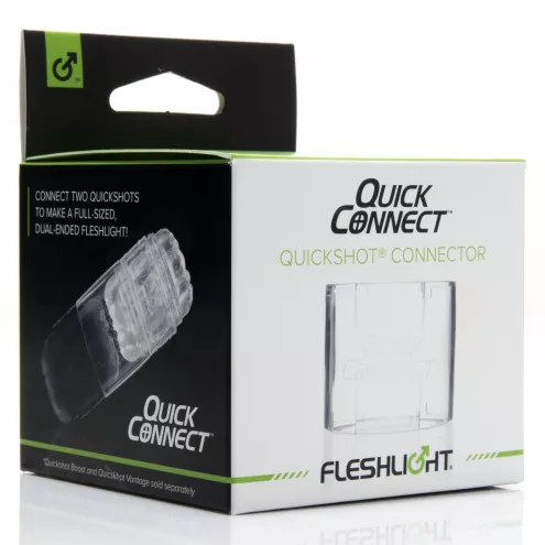 Адаптер Fleshlight Quickshot Quick Connect для соединения двух Квикшотов в одну игрушку