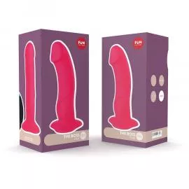 Fun Factory The Boss Stub - Фаллоимитатор-реалистик, 16.5х4.4 см (розовый) - 6