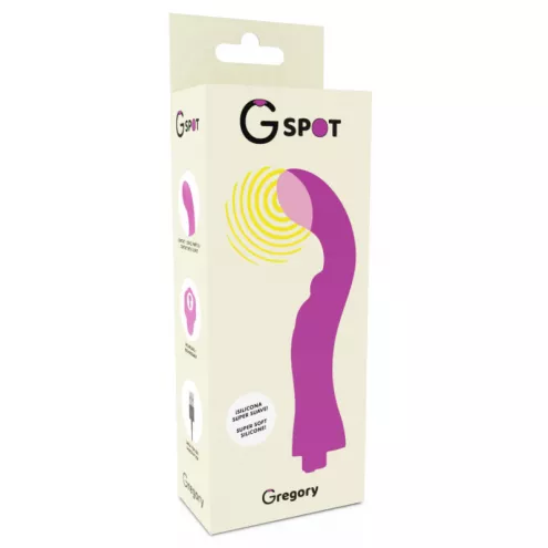 Вибратор для точки G GREGORY, цвет: фиолетовый G-SPOT (Испания)