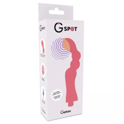 Вібратор для точки G GOHAN, колір: помаранчевий G-SPOT (Іспанія)