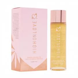 Массажное масло с ароматом белого шоколада Sensual Massage Oil Decadent White Chocolate, 120 мл HighOnLove (Канада) - 1