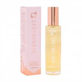 Сухое масло для тела и волос с маслом семян каннабиса, Dry Body Oil, 100 мл, HighOnLove (Канада) - 1