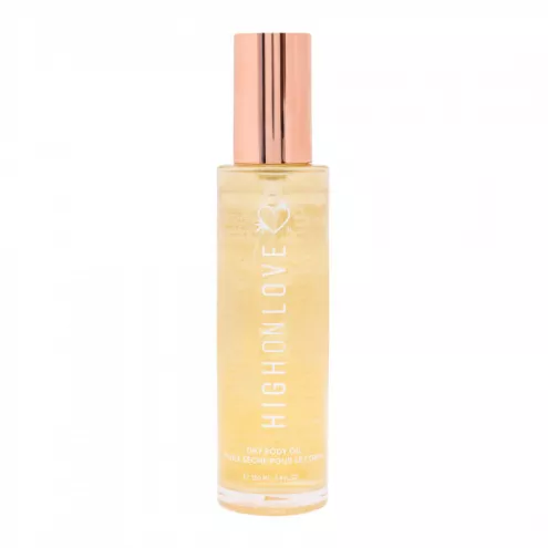 Суха олія для тіла та волосся з олією насіння канабісу, Dry Body Oil, 100 мл, HighOnLove (Канада)