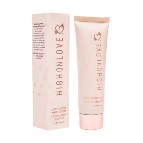 Крем для рук з олією насіння канабісу Soft Touch Hand Cream, 75 мл HighOnLove (Канада)