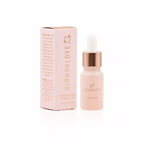 Мини каннабис-МАСЛО для стимуляции и усиления ощущений Stimulating Sensual Oil, 10 мл HighOnLove (Канада)