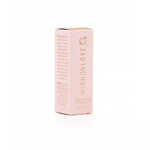 Мини каннабис-МАСЛО для стимуляции и усиления ощущений Stimulating Sensual Oil, 10 мл HighOnLove (Канада)