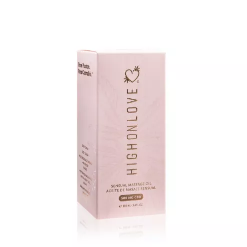 Масажна олія з CBD Sensual Massage Oil Sugar High, 100 мл HighOnLove (Канада)
