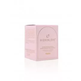 Массажная свеча с ароматом клубники и шампанского Sensual Massage Candle Strawberries Champagne, 250 мл HighOnLove (Канада) - 3