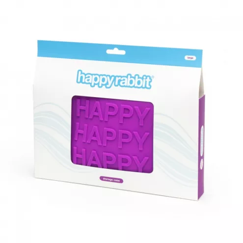 Кейс для секс игрушек HAPPY, большой, цвет: фиолетовый Happy Rabbit (Великобритания)