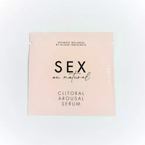 САШЕТ Возбуждающая сыворотка для клитора, Clitoral arousal serum, 1 мл, Sex au Naturel by Bijoux Indiscrets (Испания)