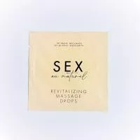 САШЕТ Капли для интимного массажа Revitalising Intimate Massage Drops, 2 мл Sex au Naturel by Bijoux Indiscrets (Испания)
