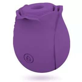 Вакуумный стимулятор для клитора Rose Air Wave, цвет: фиолетовый Mia (Испания) - 3