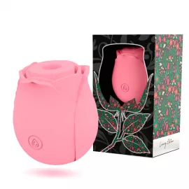Вакуумный стимулятор для клитора Rose Air Wave, цвет: розовый Mia (Испания) - 1