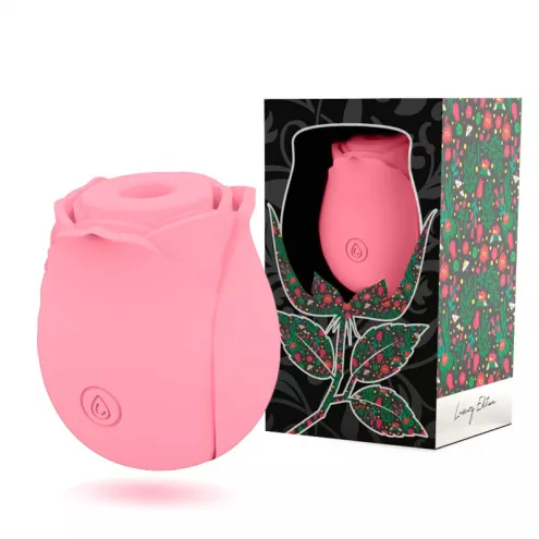 Вакуумный стимулятор для клитора Rose Air Wave, цвет: розовый Mia (Испания)