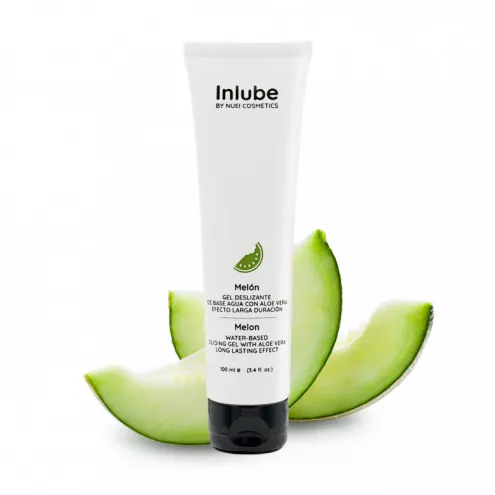 Съедобный лубрикант на водной основе вкус: дыня INLUBE, 100 мл Nuei (Испания)