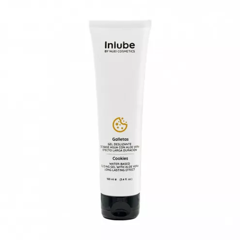 Їстівний лубрикант на водній основі смак: печиво INLUBE, 100 мл Nuei (Іспанія)