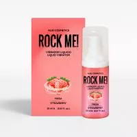 Рідкий вібратор смак: полуниця ROCK ME!, 20 мл Nuei (Іспанія)