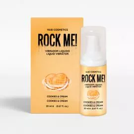Рідкий вібратор смак: печиво з кремом ROCK ME!, 20 мл Nuei (Іспанія)