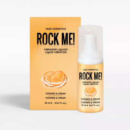 Рідкий вібратор смак: печиво з кремом ROCK ME!, 20 мл Nuei (Іспанія)