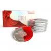 Горячие ультратонкие презервативы OLO Red Silver с термоэффектом , 1 шт в упаковке