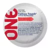 Презервативи ONE Tattoo Touch з ребристою поверхнею у вигляді тату, 1 шт