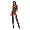 Бодистокинг Passion BS061 black, комбинезон, имитация чулок