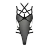 Боди-монокини Passion Exclusive HAGAR BODY L/XL, black