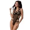 Боди-монокини Passion Exclusive HAGAR BODY S/M, black