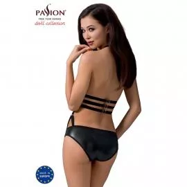 Боди монокини под латекс Passion Exclusive LAMIS BODY S/M, black - 2